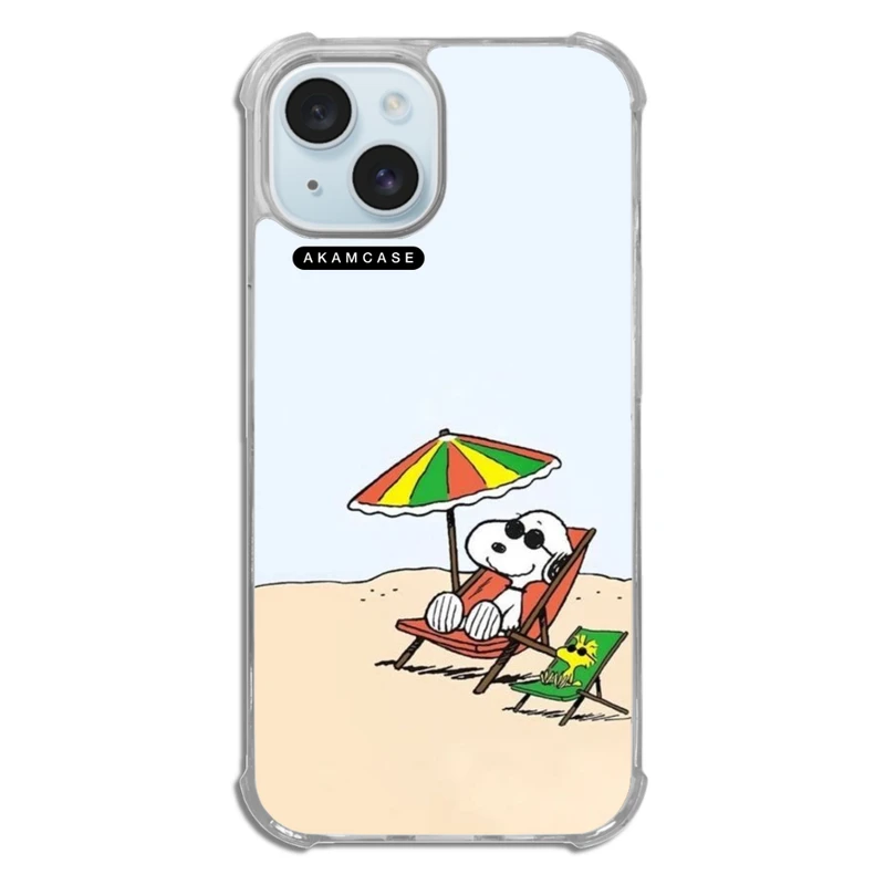 کاور آکام مدل AMCWTA15-SNOOPY5 مناسب برای گوشی موبایل اپل iPhone 15