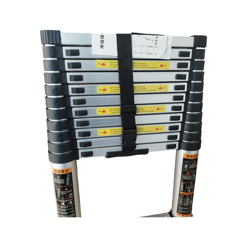 نردبان 12 پله مدل تلسکوپی لادر کد M80