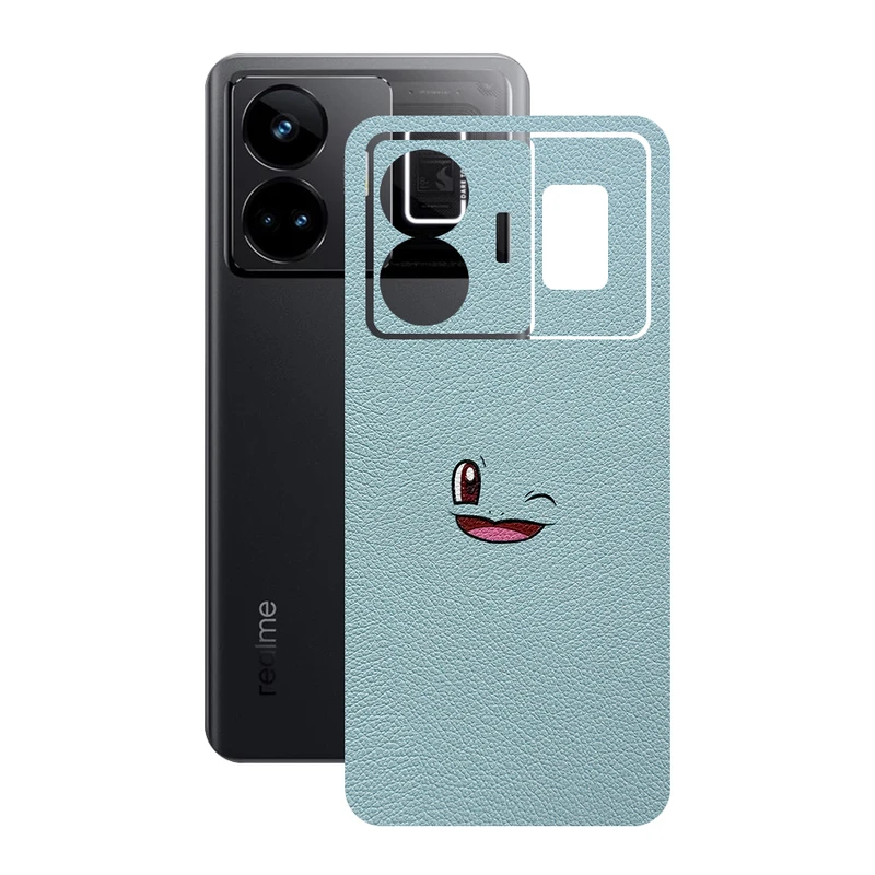 برچسب پوششی ریمکس مدل Leth طرح اسکوئرتل پوکمون مناسب برای گوشی موبایل ریلمی GT3  