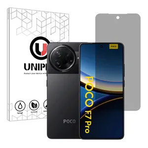 Unipro Star 4 model privacy screen protector suitable for Xiaomi Poco F7 Pro Mobile phone 