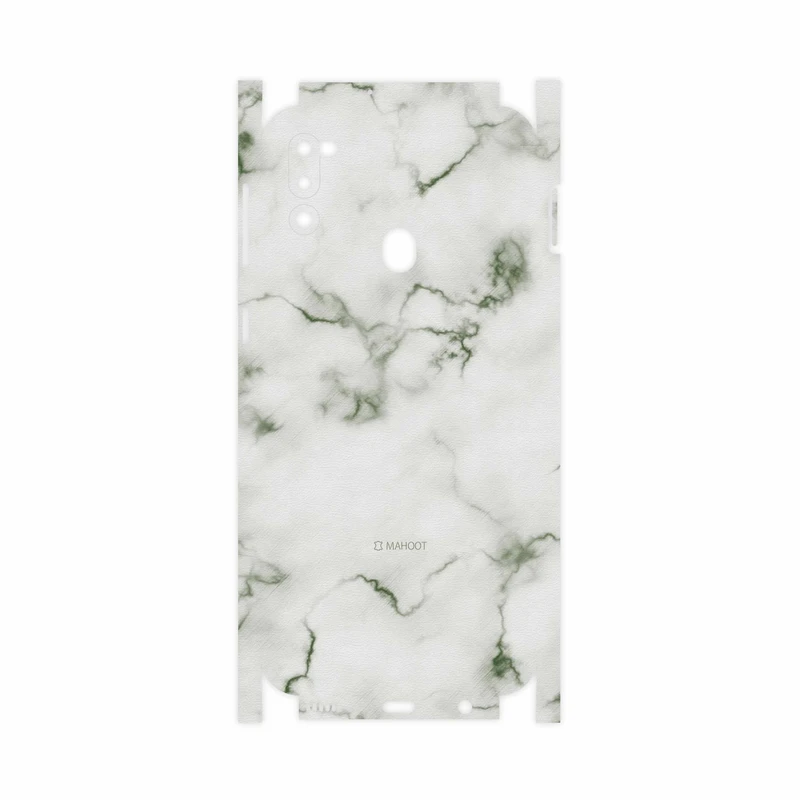برچسب پوششی ماهوت مدل Blanco-Smoke-Marble-FullSkin مناسب برای گوشی موبایل سامسونگ Galaxy M21 (2021) Edition