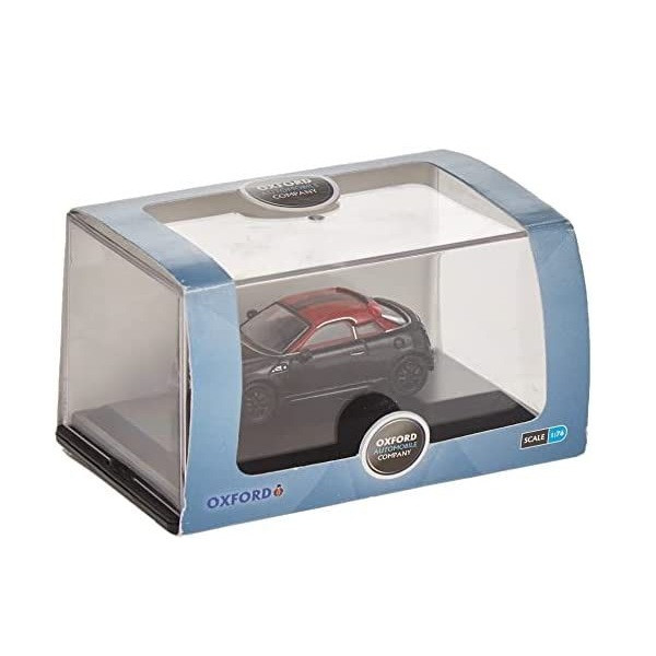 ماکت ماشین آکسفورد مدل Mini Coupe Midnight Black Red