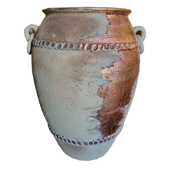 گلدان سفالی مدل پتینه