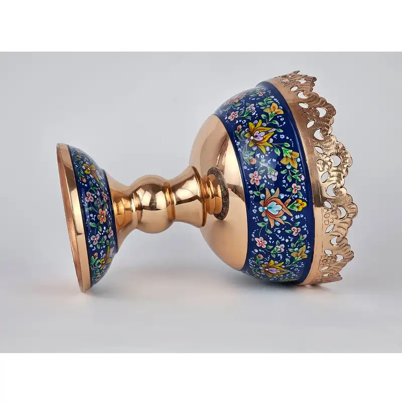 آجیل خوری مسی مدل اسلیمی کد a13