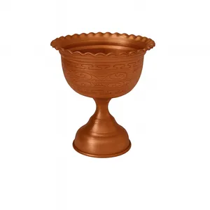 جام هفت سین مسی طرح لیزری کد ZH266.2 