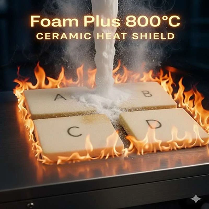 عکس شماره 7 : فوم سرد مدل نسوز پلی اورتان سایز 100*100 سانتی-متر