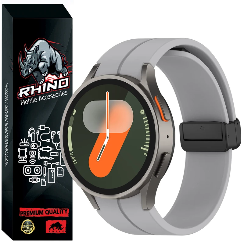 بند راینو مدل Magnetic مناسب برای ساعت هوشمند سامسونگ Galaxy Watch 7 44mm