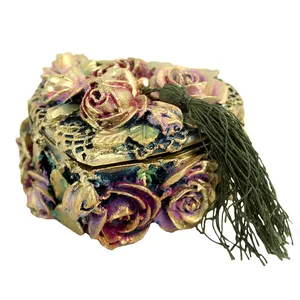 جعبه جواهرات مدل گل