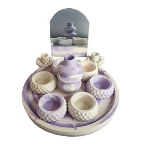 نقد و بررسی مجموعه ظروف هفت سین 11 پارچه مدل آدریا توسط خریداران