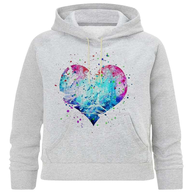 هودی دخترانه مدل M 3 قلب