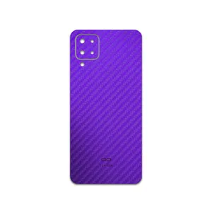 MAHOOT Purple-Fiber Cover Sticker for Samsung Galaxy F12