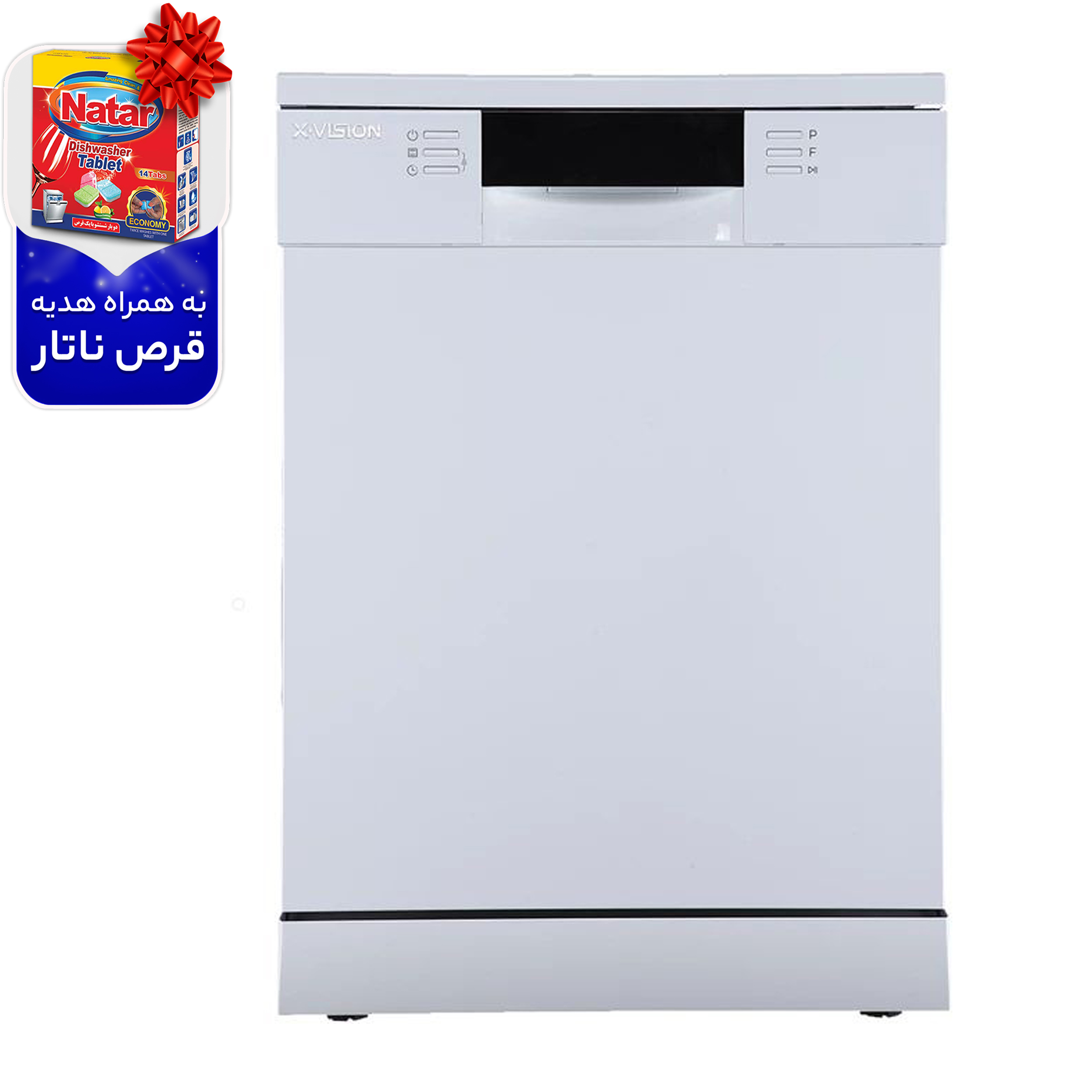 ماشین ظرفشویی ایکس ویژن مدل M140-W-S