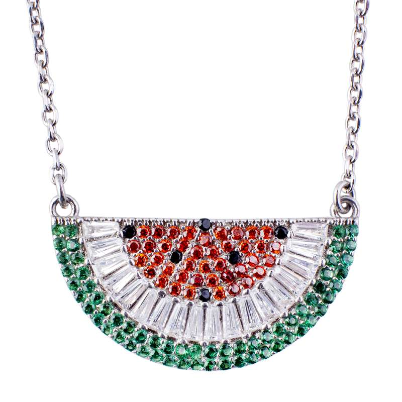 گردنبند نقره زنانه مدل یلدا M109