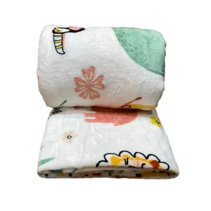 پتو مسافرتی یک نفره مدل حیوانات سایز 210x160 سانتی‌متر