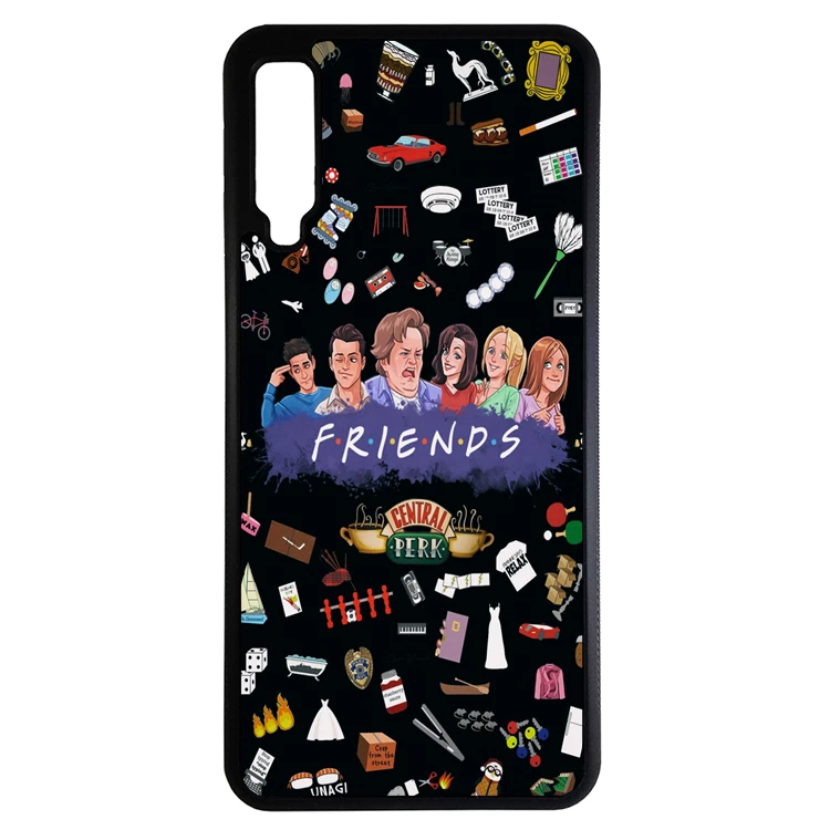 کاور طرح سریال فرندز مناسب برای گوشی موبایل سامسونگ galaxy a750/a7 2018