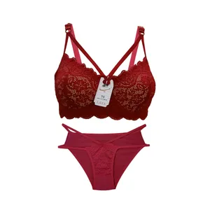 ست شورت و سوتین زنانه مدل دانتل بندی