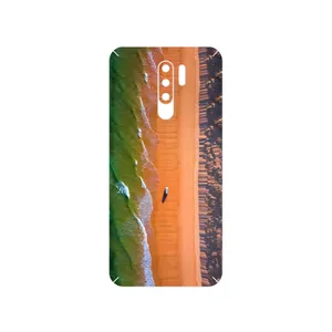 MAHOOT Beach and Green Sea Cover Sticker for Xiaomi Redmi 9