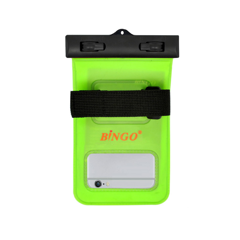 کیف ضد آب بینگو مدل bin-6 مناسب برای گوشی موبایل تا سایز 6 اینچ