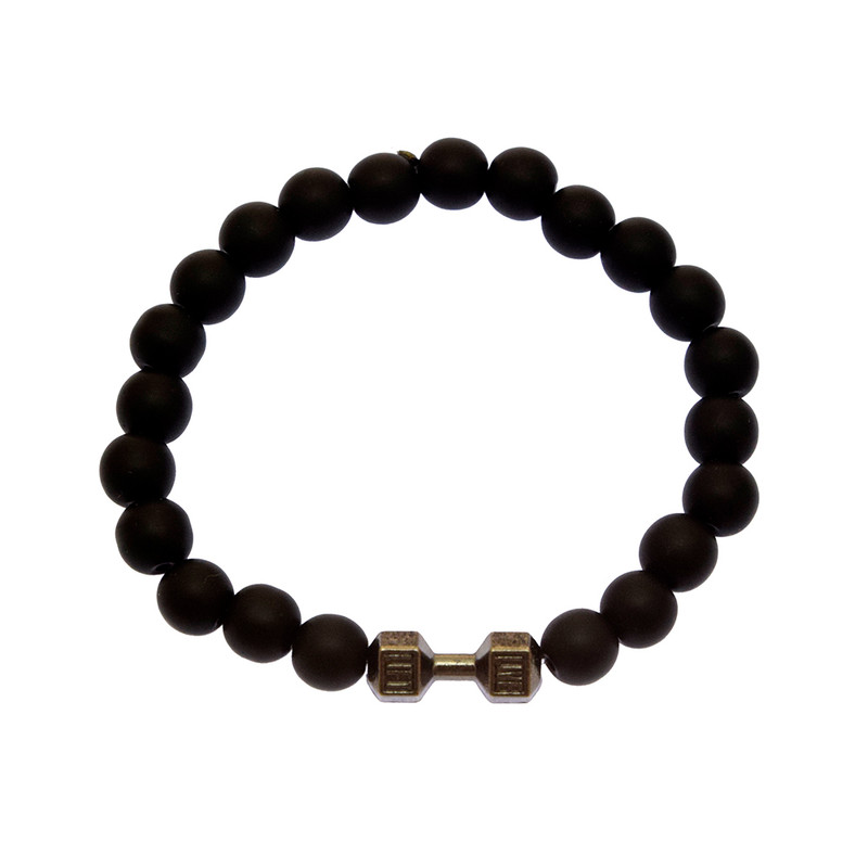 دستبند مردانه مدل دمبل B24 دستبند مردانه مدل دمبل B24