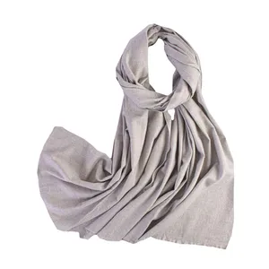 شال زنانه مدل موهر وارداتی لب ترک ساده 06 