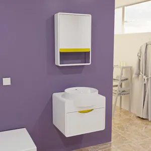 ست کابینت و روشویی گاتریا مدل گیتا به همراه آینه
