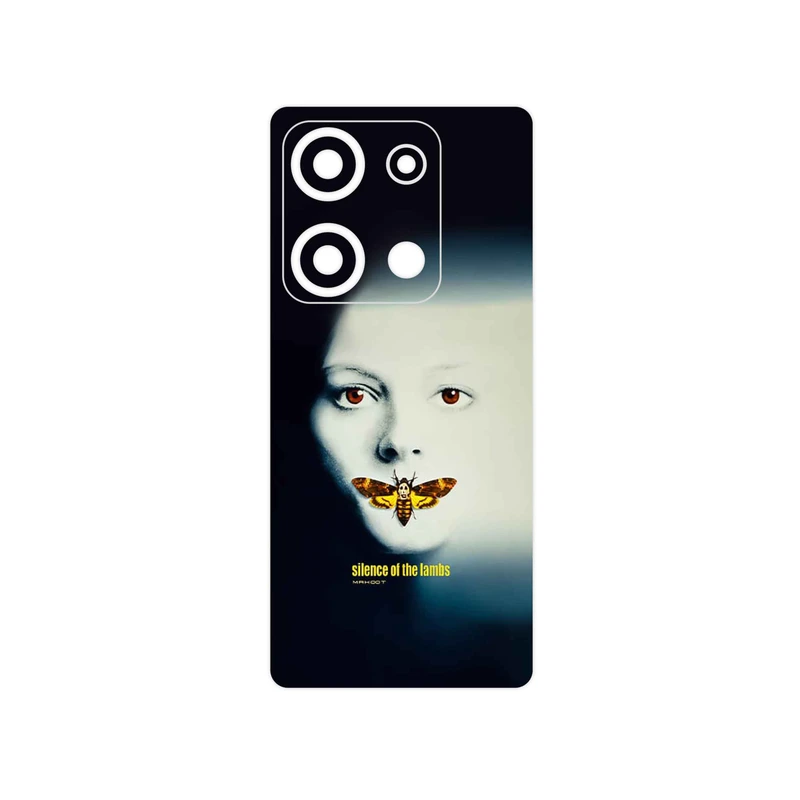 برچسب پوششی ماهوت مدل Silence of the Lambs مناسب برای گوشی موبایل شیائومی Redmi Note 14S