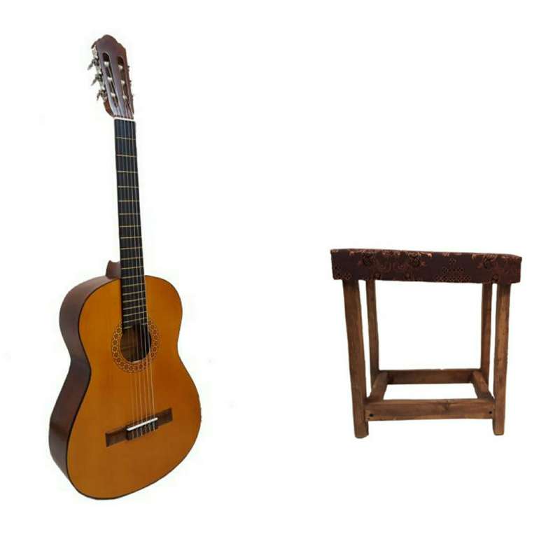 گیتار کلاسیک مدل pmax کد 708 به همراه صندلی