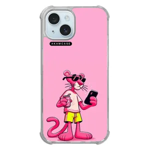 AKAM AMC-WTA15-PINK PANTHER8 Cover For Apple iPhone 15