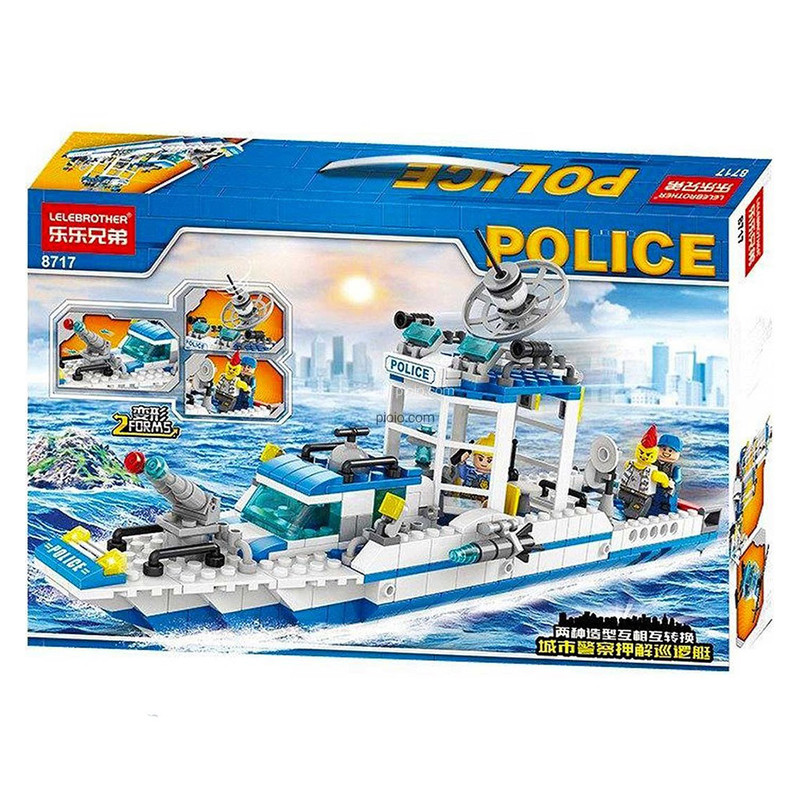 ساختنی مدل پلیس دریایی سیتی کد HI-8717
