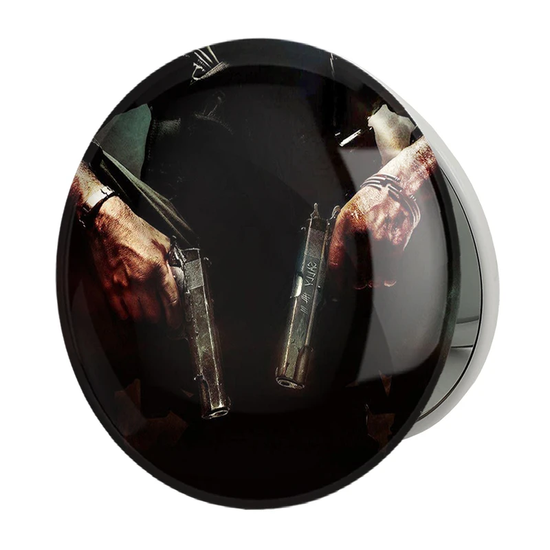 آینه جیبی خندالو طرح کاور بلک اپس ندای وظیفه Call of duty مدل تاشو کد 30788