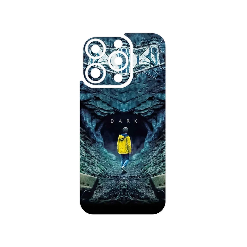 برچسب پوششی ماهوت مدل Dark مناسب برای گوشی موبایل اپل iPhone 15 Pro