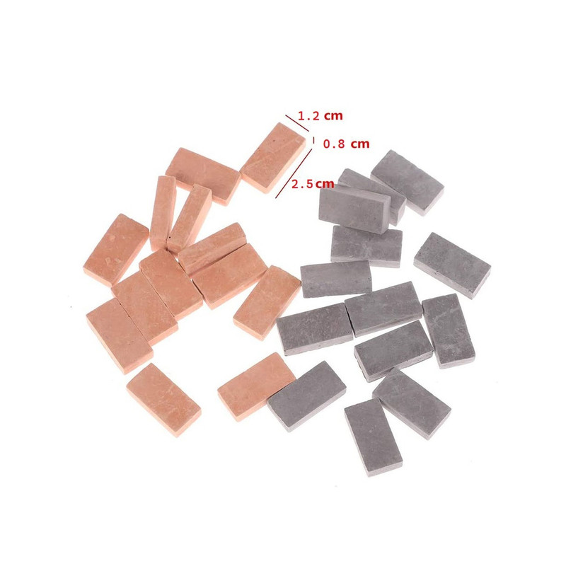 ساختنی مدل آجر مینیاتوری کد Cube 002 بسته 120 عددی