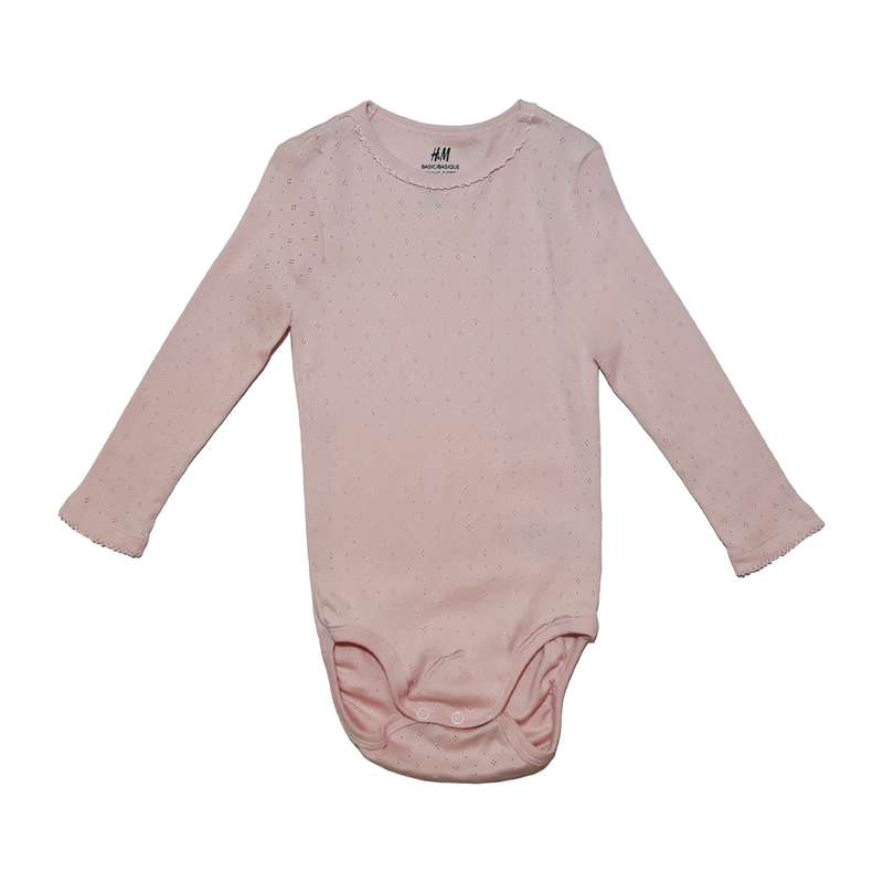 بادی آستین بلند نوزادی اچ اند ام کد 1738