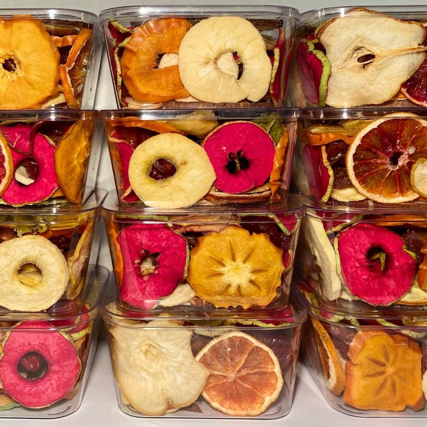 میوه خشک میکس ممتاز مزرعه هامون - 200 گرم