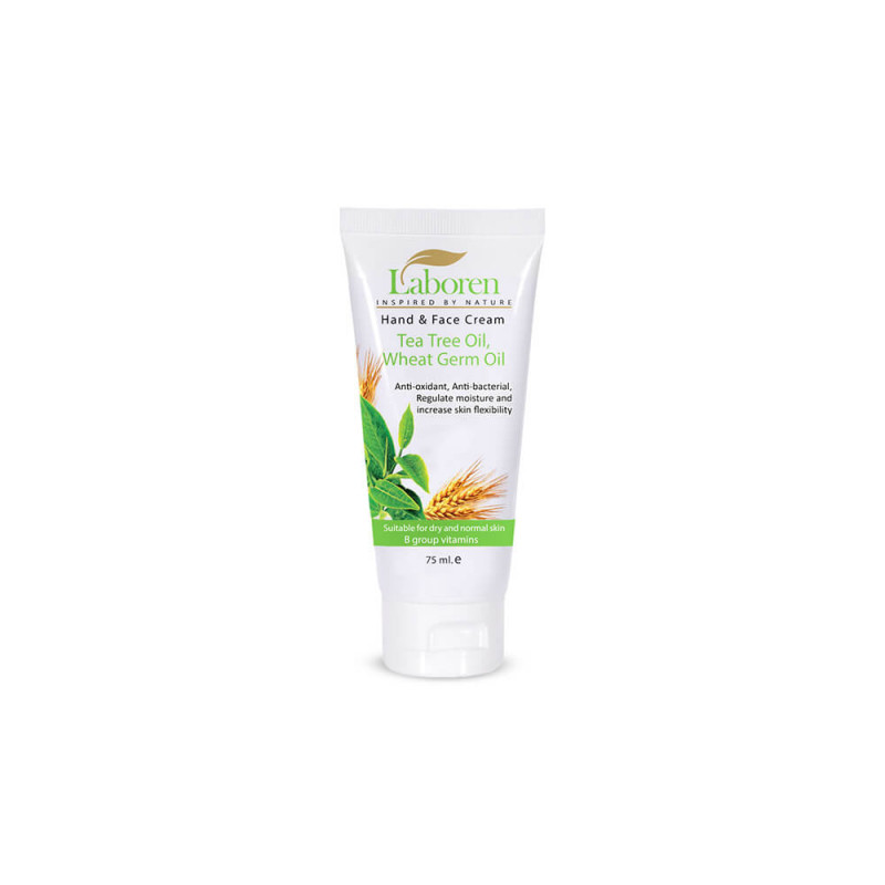 کرم مرطوب کننده لابورن مدل Tea Tree حجم 75 میلی لیتر