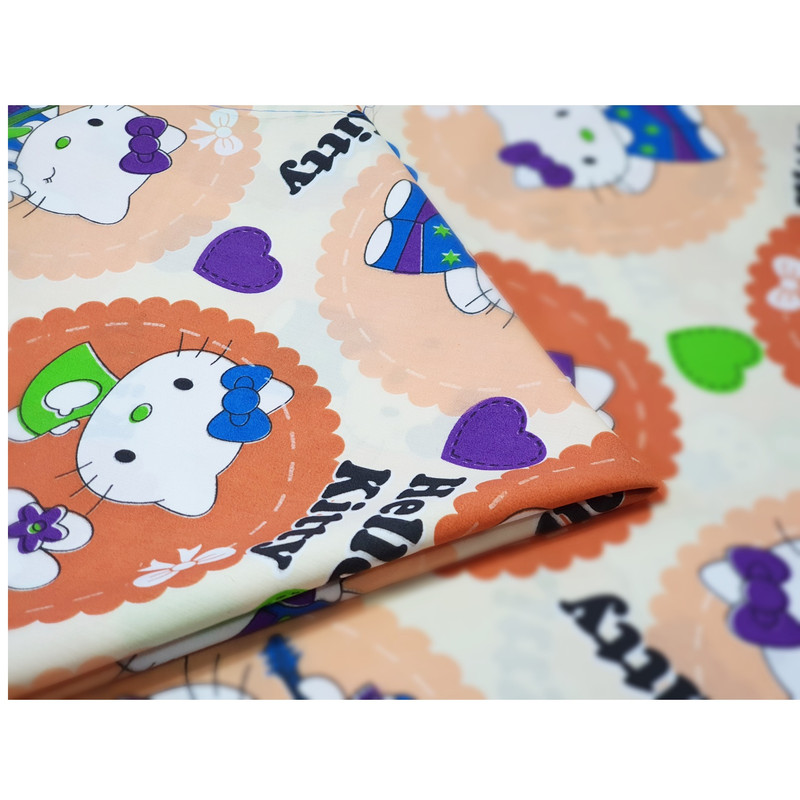 پارچه ملحفه مدل کیتی کدS63