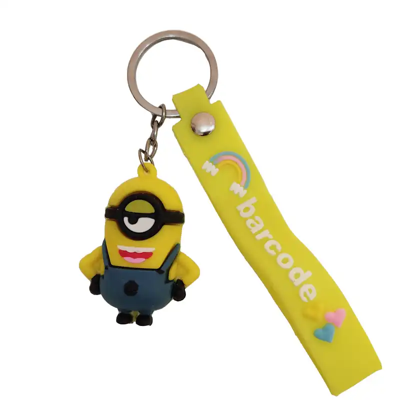 جاکلیدی مدل سیلیکونی طرح مینیون نگهبان تک چشم کد DB22