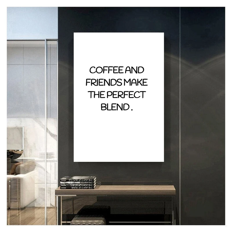 تابلو شاسی مدل  آشپزخانه و کافه طرح قهوه T14