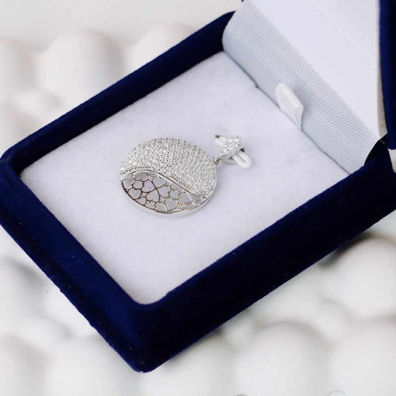 آویز گردنبند نقره زنانه جی تی ای مدل G_149