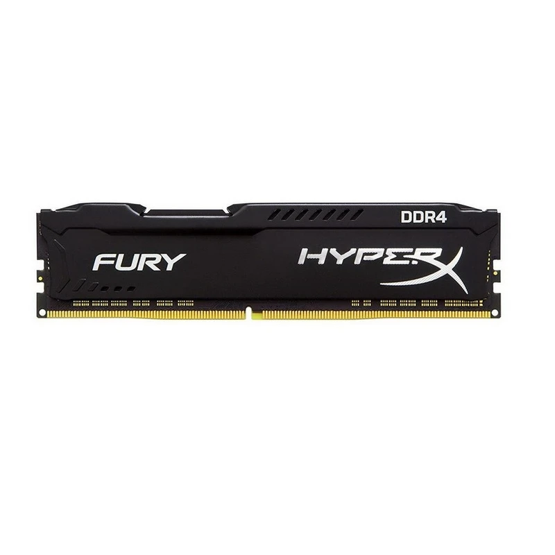 رم دسکتاپ DDR4 تک کاناله 2400 مگاهرتز CL17 هایپرایکس مدل Fury ظرفیت 4 گیگابایت