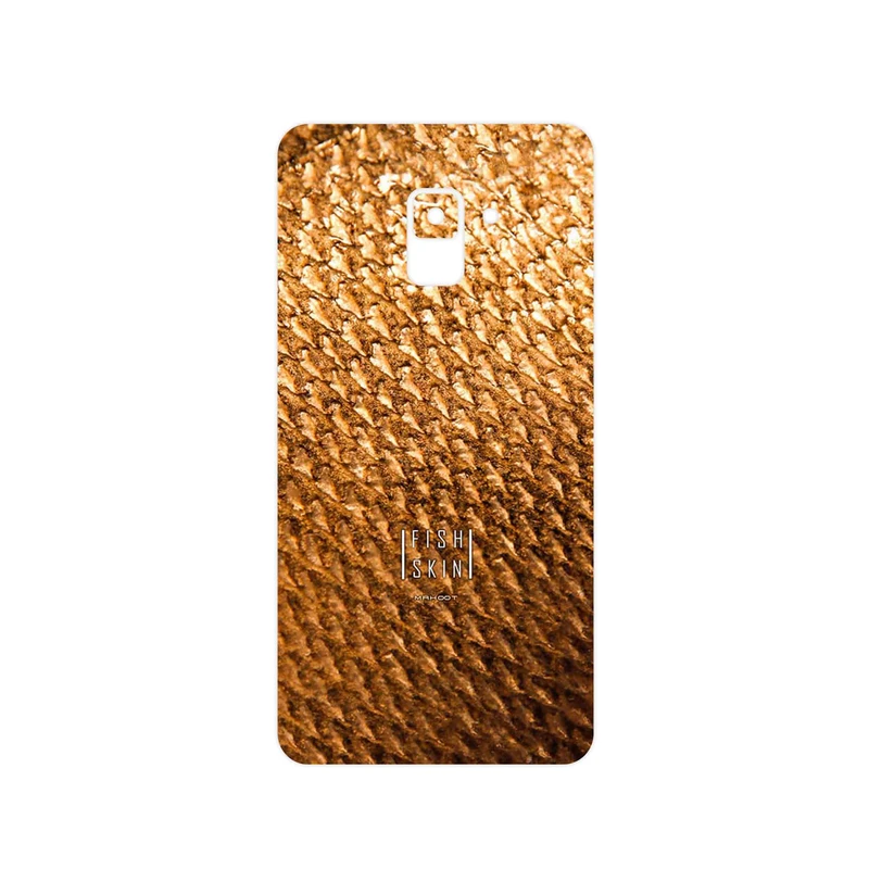 برچسب پوششی ماهوت مدل Fish Skin مناسب برای گوشی موبایل سامسونگ Galaxy A8 Plus 2018