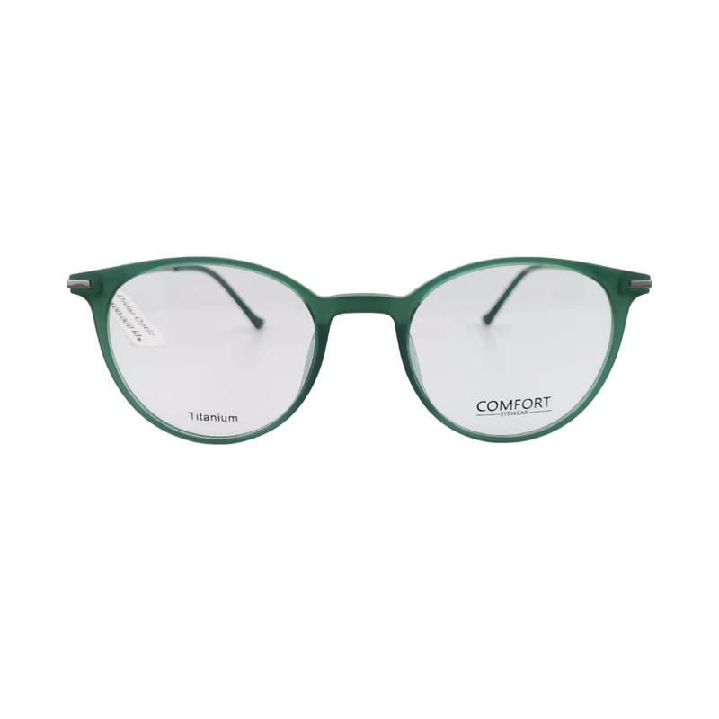 فریم عینک طبی گرد کامفورت مدل C16 مناسب برای صورت مربع