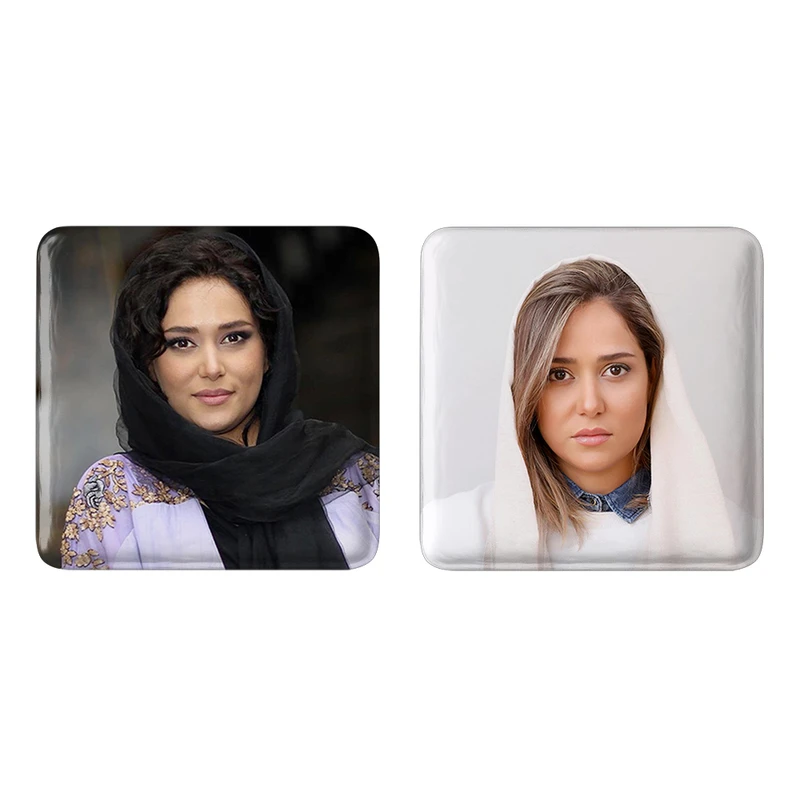 مگنت خندالو طرح پریناز ایزدیار کد 1050210504 مجموعه 2 عددی