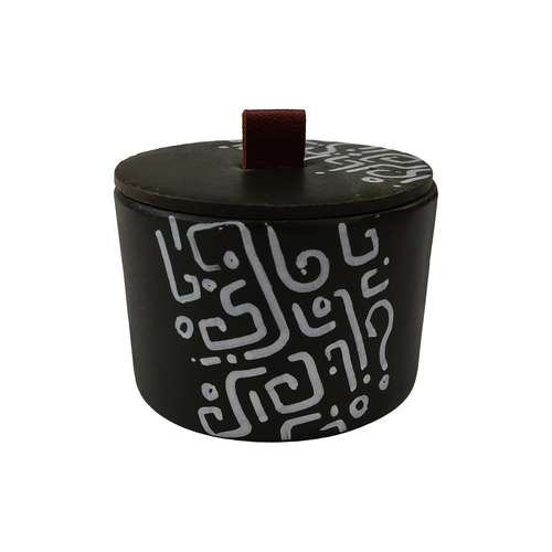 شمع معطر مدل لموریا قهوه 0111