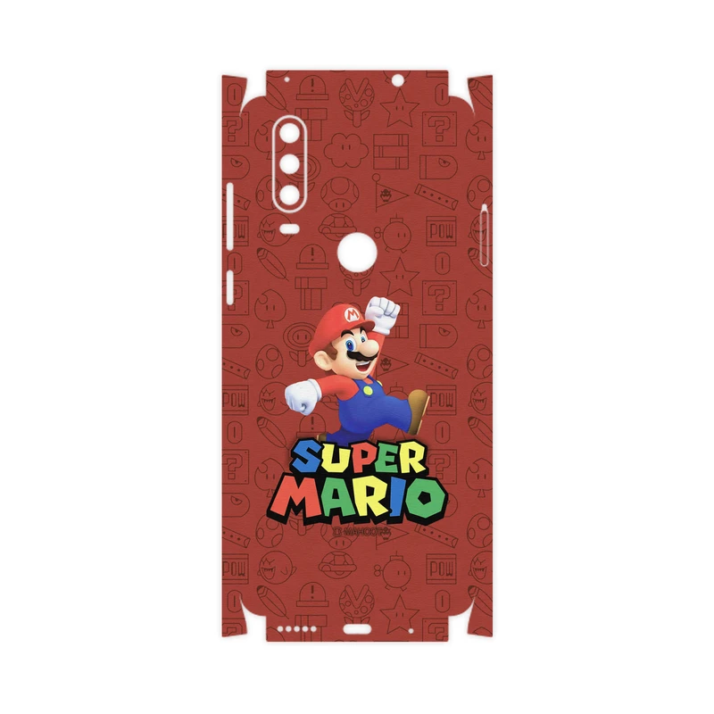 برچسب پوششی ماهوت مدل Super-Mario-Game-FullSkin مناسب برای گوشی موبایل موتورولا One Action