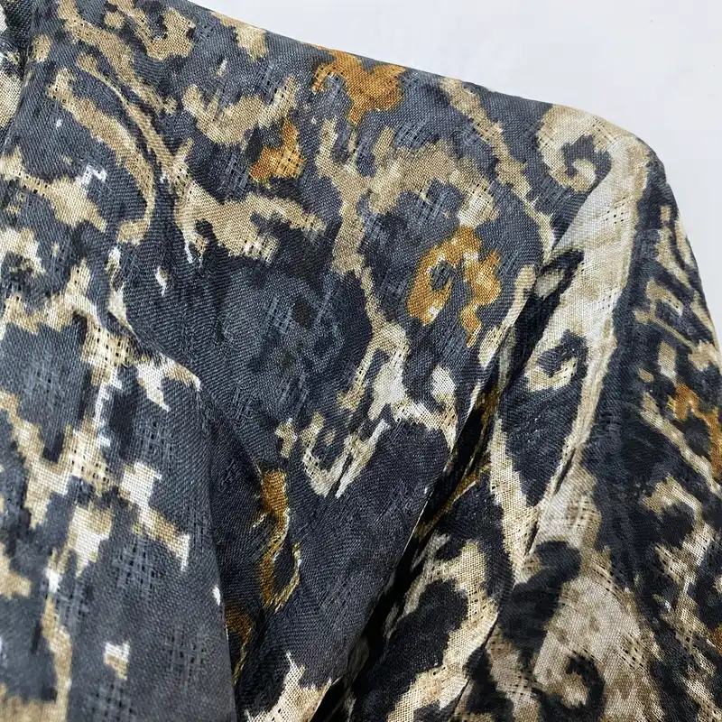 روسری زنانه مدل نخی گارزا ژاکارد دست دوز کد 03