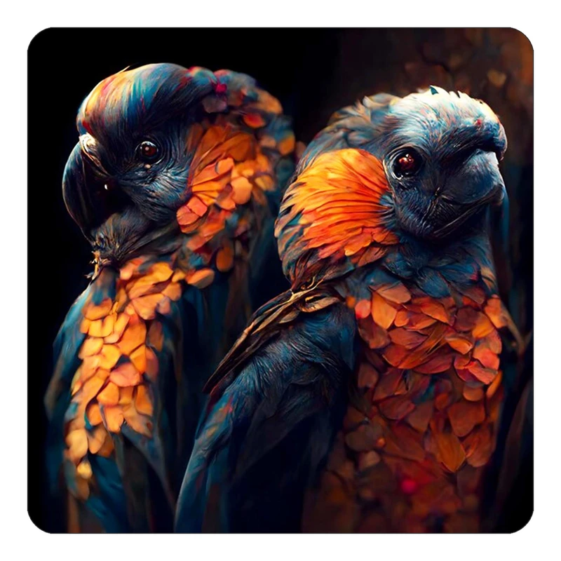 مگنت کاکتی طرح حیوانات رنگی مدل mp26894