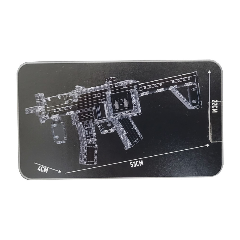 ساختنی 783 تکه مولد کینگ مدل KING BLOCK GUN کد 14001s