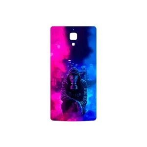 MAHOOT Smoke Rainbow Digital Art 2 Cover Sticker for Xiaomi Mi 4