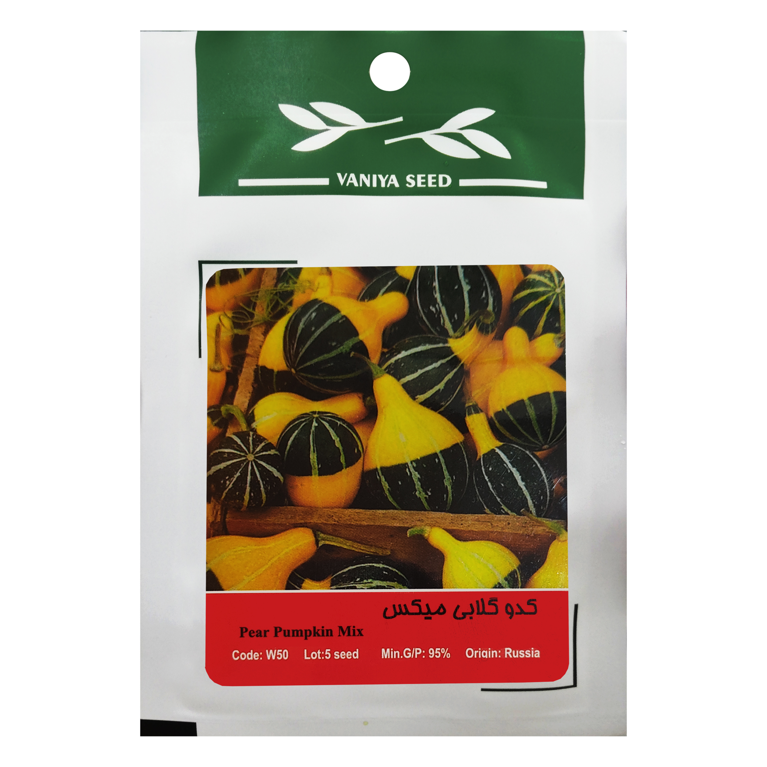 بذر کدو گلابی میکس وانیا سید مدل W50